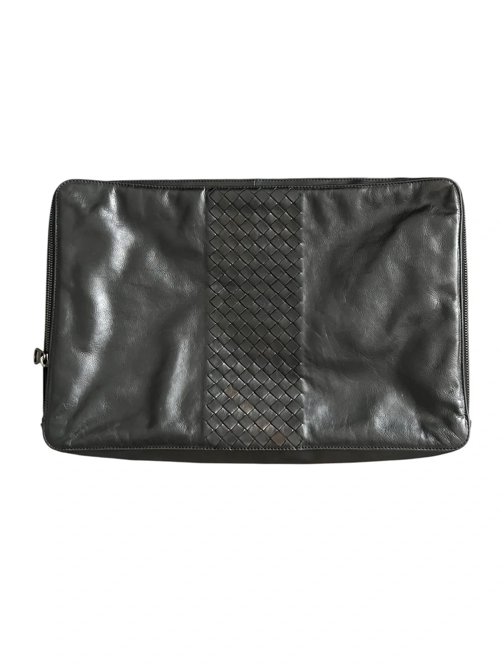 BOTTEGA VENETA Intrecciato and Calf Leather Document Holder